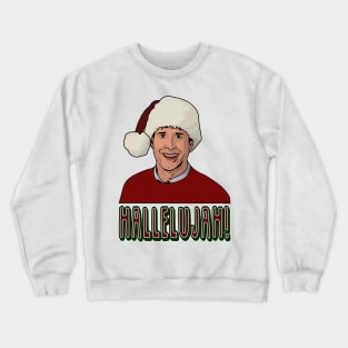 Christmas Vacation Inspired Chevy Chase Hallelujah Crewneck Sweatshirt